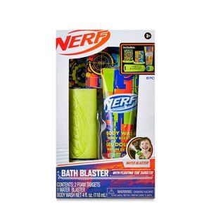 NIB NERF BATH BLASTER BODY WASH SET